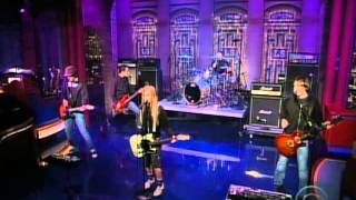 Avril Lavigne  My Happy Ending  Live at Late Show Letterman 09092004 [upl. by Nywroc]