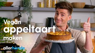 Vegan appeltaart  Hugo Kennis  Allerhande Kookschool [upl. by Cynthy]