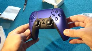 Cobalt Blue Dualsense Unboxing PS5 Controller [upl. by Christiansen]