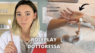 TEST MEDICO PER LA SENSIBILITA TATTILE STRARILASSANTE ASMR [upl. by Sanoy]