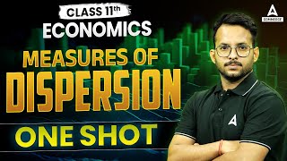 Measures of Dispersion Class 11 One Shot  Class 11 Economics  By Prince Sir [upl. by Yendirb]