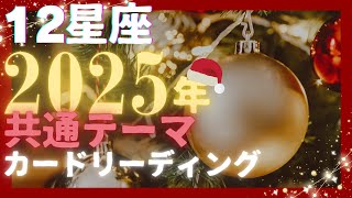 🌈2025年12星座全体の共通テーマを占いました！12星座別の2025年の占い動画アップについてもお話ししてます😊カードリーディング⭐タロット🌠オラクルカード [upl. by Brenna]