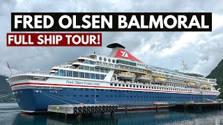 Fred Olsen Balmoral Full Cruise Ship Tour [upl. by Emarej]