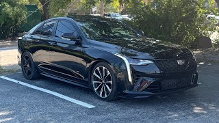 Cadillac CT4V Blackwing Morning POV Drive [upl. by Reyna]