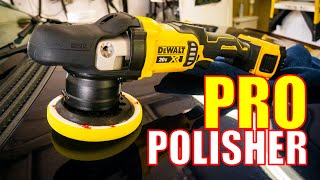 CORDLESS POLISHER  DeWalt DCM848 20V Random Orbital Polisher Review [upl. by Alejoa191]