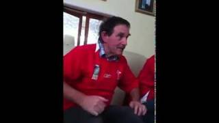 crazy welsh rugby supporter [upl. by Aitnuahs959]