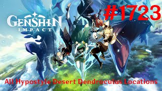 Genshin Impact Walkthrough Part 1723  All Hypostyle Desert Dendroculus Locations No Commentary [upl. by Nomzed]