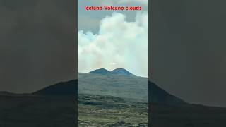 Must see Iceland volcano eruption clouds video [upl. by Faxon]