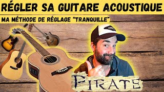 Comment Régler Sa GUITARE Acoustique facilement [upl. by Ahsieyn234]