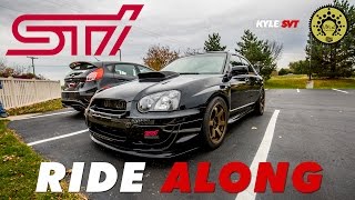 400hp Built STI Accelerations Ride Along [upl. by Vaden]