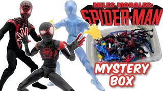 SpiderMan Miles Morales Mystery Box  comic history and figures [upl. by Oirasor]