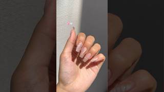 blooming gel design  gel x nail tutorial gelx nail gelnailtutorial [upl. by Froh]