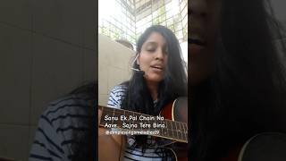 Sanu Ek Pal Chain Na Aave cover by Dimple  Jubin Nautiyal [upl. by Alurta]