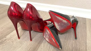 How I break In Christian Louboutin So Kate 120MM Heels [upl. by Bristow163]