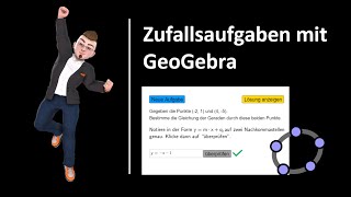 Zufallsaufgaben mit GeoGebra DLHInspiration März 2024 [upl. by Furtek]