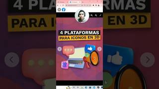 4 Plataformas para descargar iconos en 3D Gratis [upl. by Zitvaa]