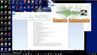 How To Enable Console Commands on Modern Warfare 2 2018 [upl. by Ardnak52]