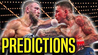 Vasiliy Lomachenko vs George Kambosos Jr FIGHT PREDICTIONS [upl. by Eelah]