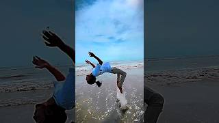 Back flip 😈💪 shortvideo backflipper flipstunt [upl. by Dnomed803]