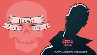 Mrs Becrelis Reads No Fear Shakespeare  Hamlet Act I scene 1 [upl. by Ehcsrop]