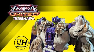 Transformers Legacy United Tigerhawk Review Stop Motion [upl. by Eenram]