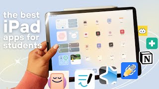 My Favourite iPad Apps for Students 2024  notetaking pomodoro timers games [upl. by Norman]