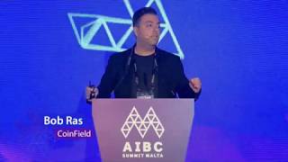 Bob Ras Keynote Speech at Malta AI amp Blockchain Summit  Introducing Sologenic by CoinField [upl. by Potts648]