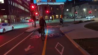 Biking along Lachine Canal in Montreal [upl. by Warring842]