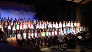 Home and Louisville Alma Mater Louisville High School concert and mixed choirs 2013 [upl. by Swithbert]