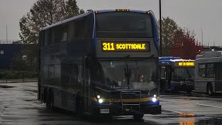 TransLink Bus Ride  2021 Alexander Dennis Enviro500  R21407 [upl. by Yejus845]