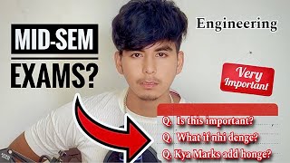 What is MIDSemester Exams Importance of MIDSem exams in ENGINEERING  RGPV BHOPAL [upl. by Yellehs]