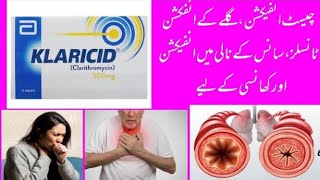 klaricid 500mg tablet uses klaricid tablet benefits side effectsand uses in Urdu klaricid [upl. by Yllen]