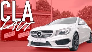 Mercedes CLA 45 AMG oder doch nur CLA 180 AMG Sound Modul  Mercedes CLA 180 Active Sound [upl. by Dnomal]