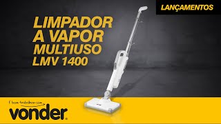 Limpador a Vapor Multiuso LMV 1400  VONDER [upl. by Nosmoht]