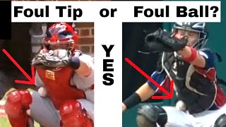 Crazy baseball rules  Waitwhat Foul tip AND Foul ball [upl. by Ulu]