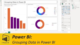 Power BI Grouping Data in Power BI Tutorial [upl. by Accever]