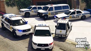 GTA 5  Stealing FIB Security Department Vehicles with Franklin  Real Life Cars 33 [upl. by Cami]