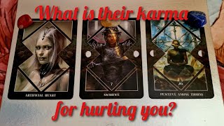 🔮 What is their karma for hurting you 🔮 pick a card tarot 🔮 timeless ✨️ [upl. by Lemar922]