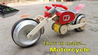 How to make Control Motorcycle at home very easy [upl. by Aissatan]