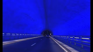 Подводные автомобильные туннели Норвегия Undersea road tunnels Norway 2020 4K  TACHPLANET [upl. by Vail]