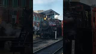 40 at New Hope amp Ivyland railroad steamtrain trains steamengine steamlocomotive throwback PA [upl. by Rosenthal219]