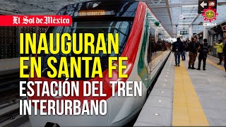 Inauguran en Santa Fe estación del Tren Interurbano [upl. by Saylor323]