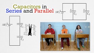 Capacitor Series and Parallel Circuits [upl. by Esinyt801]