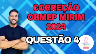 CORREÇÃO OBMEP MIRIM 2024  ANDRÉ JOGOU UM DADO TRÊS VEZES SEGUIDAS E CONTOU 17 PONTOS NAS FACES [upl. by Bowers]