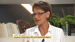 Gudrun Schyman om drömmen att få med FI i riksdagen  Nyhetsmorgon TV4 [upl. by Adnamma]