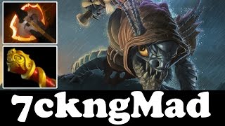 7ckngMad Plays Slark WITH BATTLE FURY AND MONKEY KING BAR  Dota 2 [upl. by Hum]