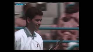 Indian Wells 1995 SF Sampras vs Edberg [upl. by Vlada]