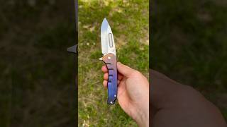 Medford Praetorian Slim Drop Point Bronze Violet Fade Titanium S45VN [upl. by Dina]