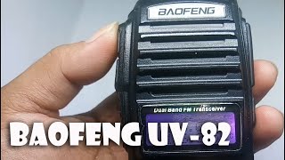 Baofeng UV82 How to Scan Frequency Manually [upl. by Norbert]