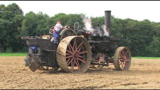 Dampf Traktor pflügt  Steam Tractor Ploughing [upl. by Evol]